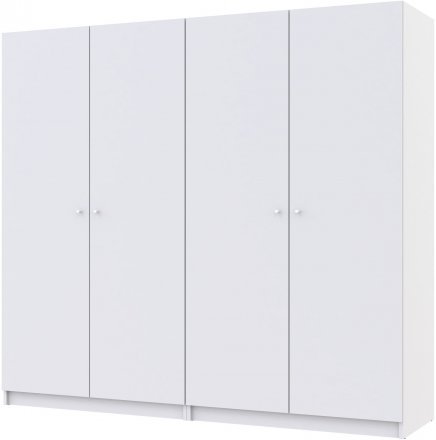 Комплект шаф для одягу Doros Промо (2 шт.) 180х48х204 см Білий (DRS-011207)