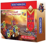 Магнітний конструктор 3D 40 дет МK-40 Магнітний конструктор 3D 40 дет МK-40