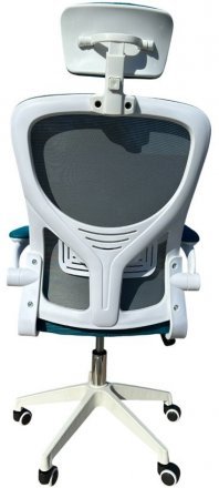 Крісло обертове комп'ютерне/дитяче OC-8970W Perfect Home Україна Сірий/блакитний (PFH-092061)