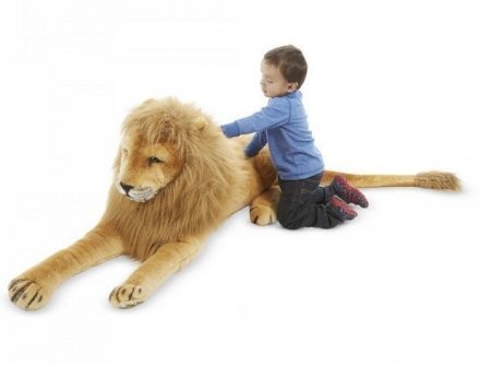 Гігантський плюшевий лев 1,8 м (MD12102) Гігантський плюшевий лев 1,8 м (MD12102)