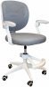 Крісло обертове дитяче з підставкою для ніг PERFECT KIDS GRAY Perfect Home Сірий (PFH-092117)