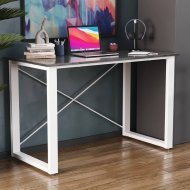 Письмовий стіл Ferrum-decor Драйв 750x1200x600 Білий метал ДСП Сосна Кембра 16 мм (FRD-103124)
