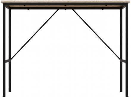 Стіл письмовий Line Тайм Ferrum-decor 750x1000x500 Чорний метал ДСП Дуб Сонома 16 мм (FRD-104867) Стіл письмовий Line Тайм Ferrum-decor 750x1000x500 Чорний метал ДСП Дуб Сонома 16 мм (FRD-104867)