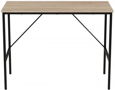 Стіл письмовий Line Тайм Ferrum-decor 750x1000x500 Чорний метал ДСП Дуб Сонома 16 мм (FRD-104867) Стіл письмовий Line Тайм Ferrum-decor 750x1000x500 Чорний метал ДСП Дуб Сонома 16 мм (FRD-104867)