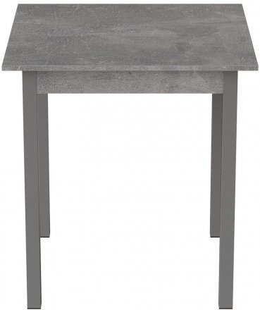 Стіл кухонний Ferrum-decor Дієго 75x90x90 Сірий ДСП Бетон 16мм (FRD-105580)