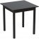 Стіл кухонний Ferrum-decor Дієго 75x90x90 Чорний ДСП Сосна Кембра 16мм (FRD-105722)