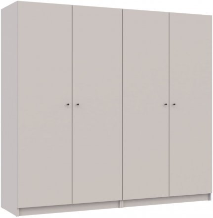 Комплект шаф для одягу Doros Промо (2 шт.) 180х48х204 см Кашемір (DRS-011208)