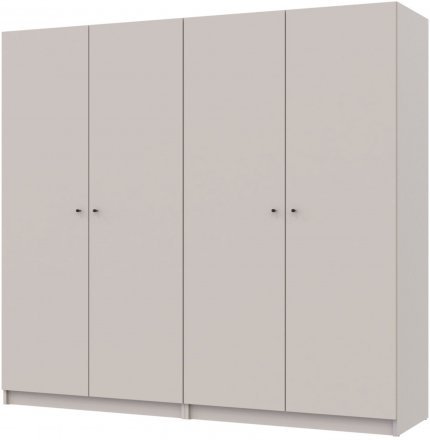 Комплект шаф для одягу Doros Промо (2 шт.) 180х48х204 см Кашемір (DRS-011208)