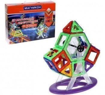 Магнітний конструктор 3D 46 дит МK-46 Магнітний конструктор 3D 46 дит МK-46