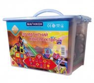 Магнітний конструктор 218 деталей Plastic box MK-218 Магнітний конструктор 218 деталей Plastic box MK-218