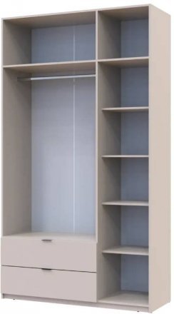 Шафа для одягу Doros Лукас Кашемір 3ДСП 135х50х240 DRS-011656 (80737802) Шафа для одягу Doros Лукас Кашемір 3ДСП 135х50х240 DRS-011656 (80737802)