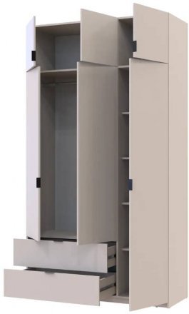 Шафа для одягу Doros Лукас Кашемір 3ДСП 135х50х240 DRS-011656 (80737802) Шафа для одягу Doros Лукас Кашемір 3ДСП 135х50х240 DRS-011656 (80737802)