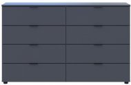 Комод Doros Рон 8 Графіт 8 Ящиків 130х38х81 DRS-011775 (41516173) Комод Doros Рон 8 Графіт 8 Ящиків 130х38х81 DRS-011775 (41516173)