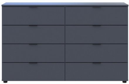 Комод Doros Рон 8 Графіт 8 Ящиків 130х38х81 DRS-011775 (41516173) Комод Doros Рон 8 Графіт 8 Ящиків 130х38х81 DRS-011775 (41516173)