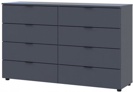 Комод Doros Рон 8 Графіт 8 Ящиків 130х38х81 DRS-011775 (41516173) Комод Doros Рон 8 Графіт 8 Ящиків 130х38х81 DRS-011775 (41516173)