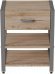 Тумба універсальна Ferrum-decor Вів'єн 1/2 50x41x40 сірий ДСП Дуб Сан-Марино 16мм (FRD-104134)