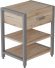 Тумба універсальна Ferrum-decor Вів'єн 1/2 50x41x40 сірий ДСП Дуб Сан-Марино 16мм (FRD-104134)