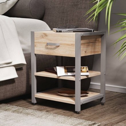Тумба універсальна Ferrum-decor Вів'єн 1/2 50x41x40 сірий ДСП Дуб Сан-Марино 16мм (FRD-104134) Тумба універсальна Ferrum-decor Вів'єн 1/2 50x41x40 сірий ДСП Дуб Сан-Марино 16мм (FRD-104134)
