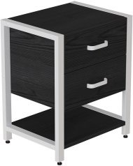 Тумба універсальна Ferrum-decor Вів'єн 2/1 50x41x40 білий ДСП Сосна Кембра 16мм (FRD-104180)