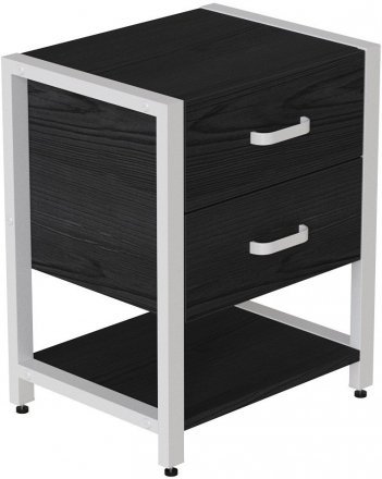 Тумба універсальна Ferrum-decor Вів'єн 2/1 50x41x40 білий ДСП Сосна Кембра 16мм (FRD-104180)