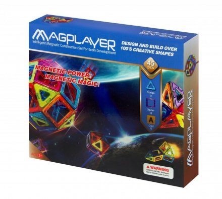 Конструктор Магнітний 45 ел. MPA-45
