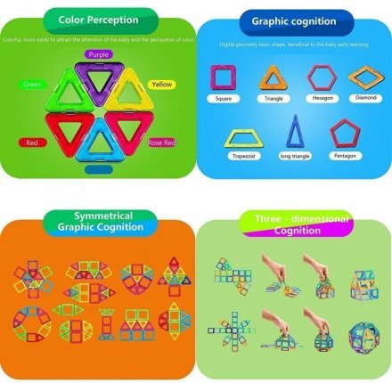 Конструктор Магнітний 45 ел. MPA-45