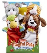 Ляльковий театр Домашні тварини 4 шт MD19084