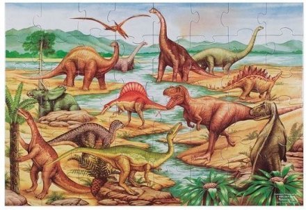 Мега-пазл Динозаври 48 елементів MD10421