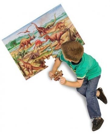 Мега-пазл Динозаври 48 елементів MD10421