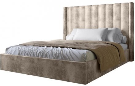 Двоспальне ліжко LION Ніно 160x200 см SILK 103 Кремовий (LION-045038) Двоспальне ліжко LION Ніно 160x200 см SILK 103 Кремовий (LION-045038)