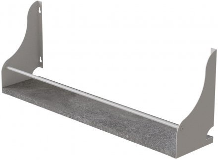 Настінна полиця Ferrum-decor Ізі 260x700x150 метал Білий ДСП Бетон 16 мм (FRD-102960) Настінна полиця Ferrum-decor Ізі 260x700x150 метал Білий ДСП Бетон 16 мм (FRD-102960)