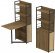 Стіл книжка з етажеркою Практик 2 Ferrum-decor 1555x640x990 Чорний метал ДСП Дуб Артизан 16 мм (FRD-104630) Стіл книжка з етажеркою Практик 2 Ferrum-decor 1555x640x990 Чорний метал ДСП Дуб Артизан 16 мм (FRD-104630)