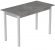 Стіл кухонний Ferrum-decor Маріо 75x120x60 Білий ДСП Бетон 16мм (FRD-105582) Стіл кухонний Ferrum-decor Маріо 75x120x60 Білий ДСП Бетон 16мм (FRD-105582)