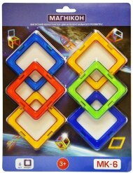 Магнітний конструктор 3D 6 дет МК-6 Магнітний конструктор 3D 6 дет МК-6