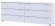 Комод Doros Рон 9 Білий 6 Ящиків 160х38х62 DRS-011777 (41516175)