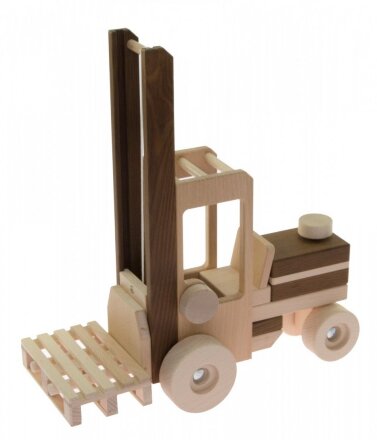 Машинка дерев'яна Автонавантажувач 55901 Машинка дерев'яна Автонавантажувач 55901