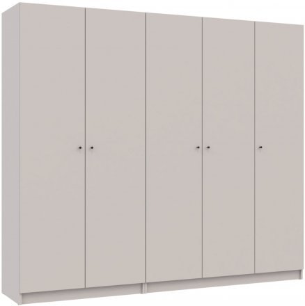 Комплект шаф для одягу Doros Промо (2 шт.) 225х48х204 см Кашемір (DRS-011212) Комплект шаф для одягу Doros Промо (2 шт.) 225х48х204 см Кашемір (DRS-011212)