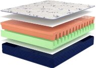 Матрац безпружинний Skate (Скейт) 110х190х20 см