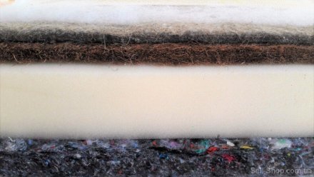 Матрас ортопедичний Ultra Cocos Comfort 90х200х18 см