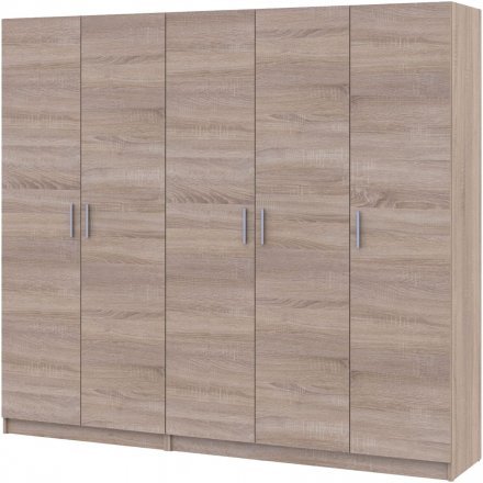 Комплект шаф для одягу Doros Промо (2 шт.) 225х48х204 см Дуб сонома (DRS-011214) Комплект шаф для одягу Doros Промо (2 шт.) 225х48х204 см Дуб сонома (DRS-011214)
