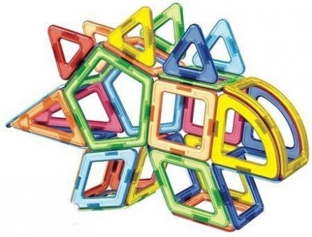 Магнітний конструктор 3D 65 дет DINO МK-65