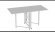Стіл-книга трансформер Оріон 2 Ferrum-decor 750x1520x730 Білий метал ДСП Біле 16 мм (FRD-104590) Стіл-книга трансформер Оріон 2 Ferrum-decor 750x1520x730 Білий метал ДСП Біле 16 мм (FRD-104590)