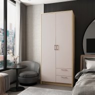 Шафа для одягу Doros Ронді Дуб Артизан/Кашемір 2ДСП 82х52х195 DRS-011660 (80737805) Шафа для одягу Doros Ронді Дуб Артизан/Кашемір 2ДСП 82х52х195 DRS-011660 (80737805)