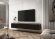 Тумба під телевізор навісна Perfect Home Оро / Oro 3-дверна RTV175 Чорний (PFH-091362)