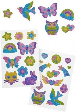 Объемные блестящие наклейки Дружба Melissa & Doug MD19500 Объемные блестящие наклейки Дружба Melissa & Doug MD19500