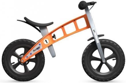 Firstbike Беговел Cross with brake orange