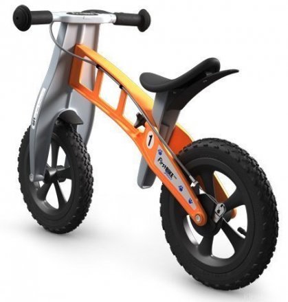 Firstbike Беговел Cross with brake orange