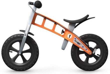 Firstbike Беговел Cross with brake orange