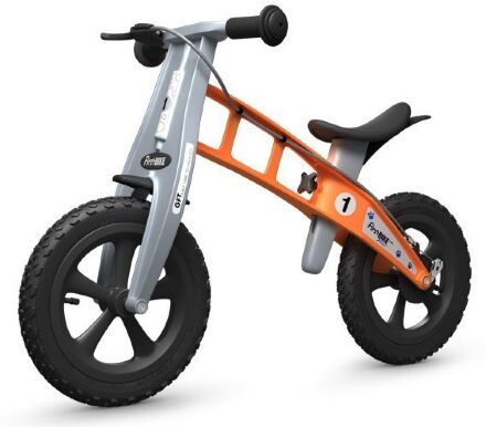 Firstbike Беговел Cross with brake orange