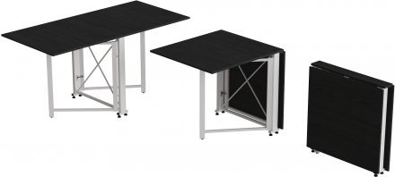 Стіл-книга трансформер Оріон 2 Ferrum-decor 750x1520x730 Білий метал ДСП Сосна Кембра 16 мм (FRD-104592)